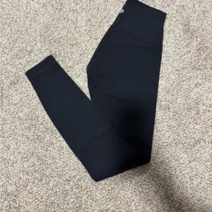 Lululemon Athletica wunder under brushed leggings